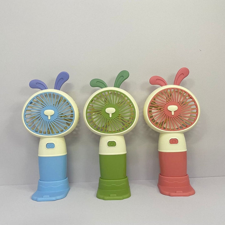 Unisex Portable Hand Fan in Creative Bunny Design Kalsten