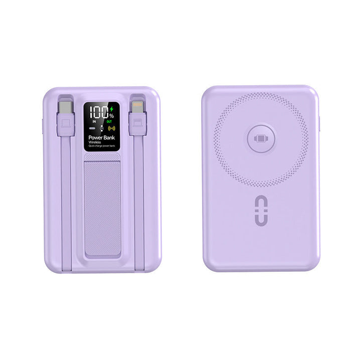 Portable Wireless Power Bank with Integrated Fast Charging Function Kalsten