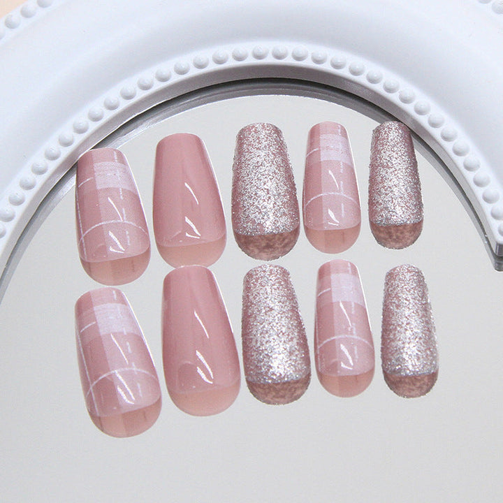 Elegant Press-On Nail Design Kalsten