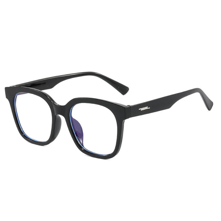 Women's designer glasses with an elegant square frame and modern accents Kalsten