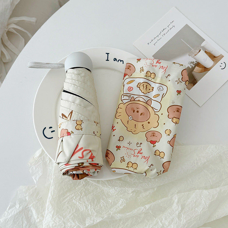 Ladies Automatic Umbrella with Playful Design Kalsten