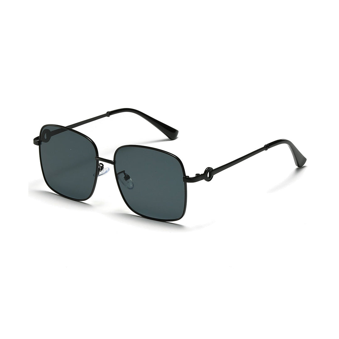 Ladies elegant square sunglasses with high-quality metal frame Kalsten