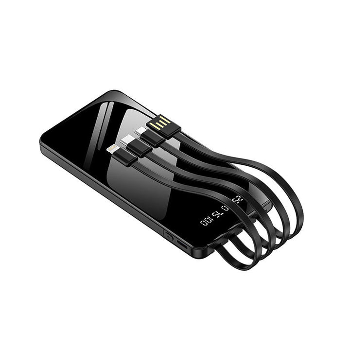 Multifunctional Power Bank with Integrated Cable System Kalsten