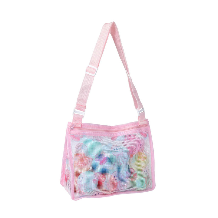 Mesh Beach Bag with Practical Zipper Kalsten