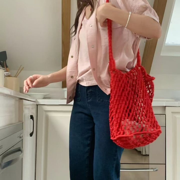 Hand-knotted shopping bag Kalsten