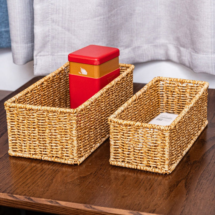 Ladies Rectangular Natural Basket Area Kalsten