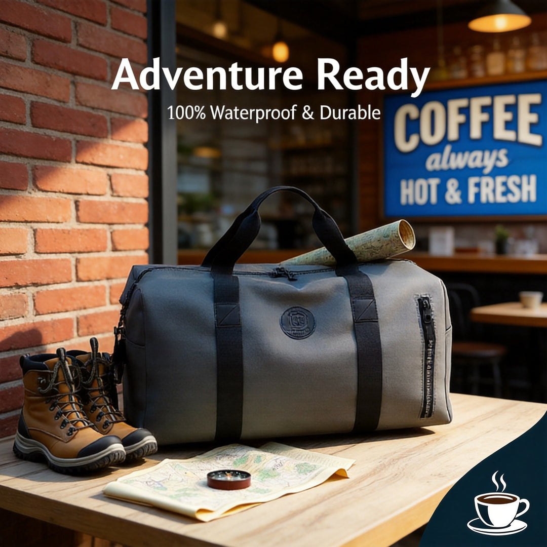 Sporty Duffel Bag With Many Compartments And Durable Material Kalsten