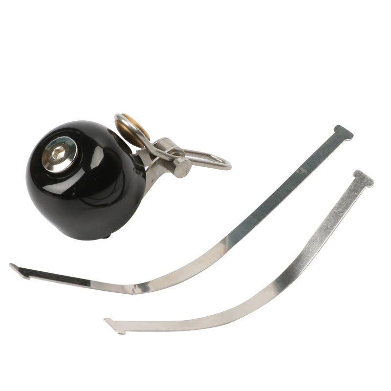 compact mini bicycle bell with stainless steel lever clamp Kalsten