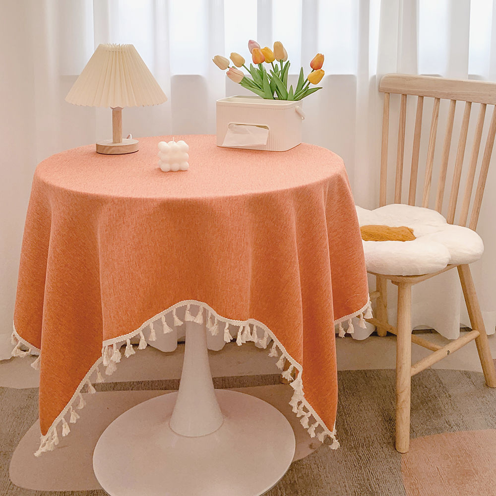 Decorative Fringed Table Cover