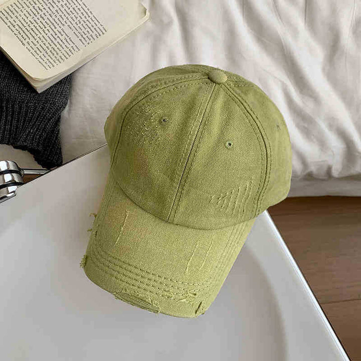 Women's Distressed Vintage-Style Baseball Cap Kalsten