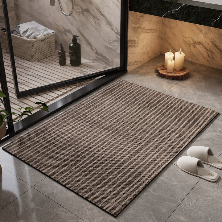 Natural Fiber Bath Mat Kalsten