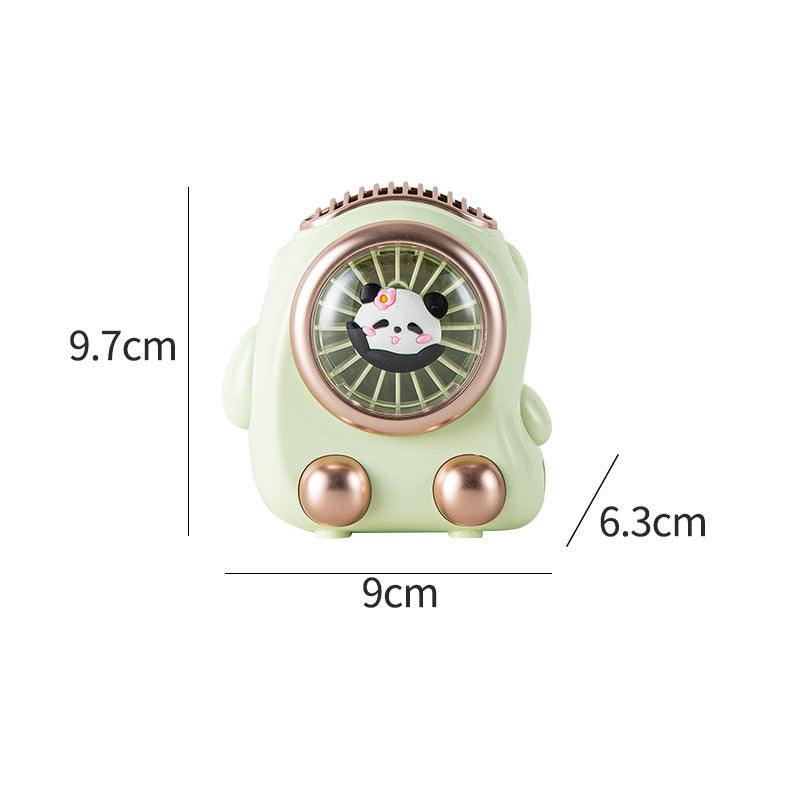 Adorable Handheld Cooling Fan with Cute Panda Design Kalsten