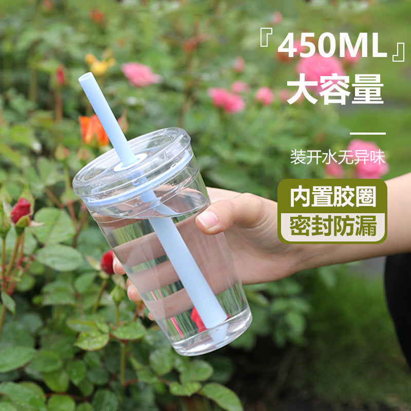 Ladies Insulated Drinking Cup with Sturdy Silicone Straw Kalsten