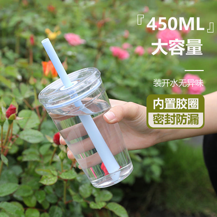 Ladies Insulated Drinking Cup with Sturdy Silicone Straw Kalsten