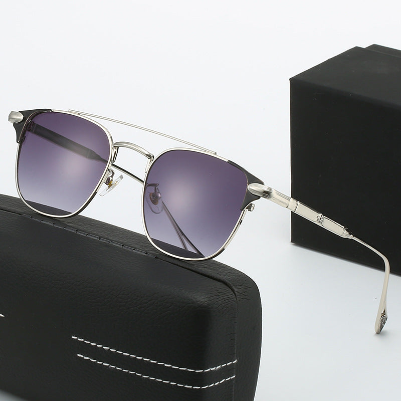 Women's fashion half-frame glasses Kalsten