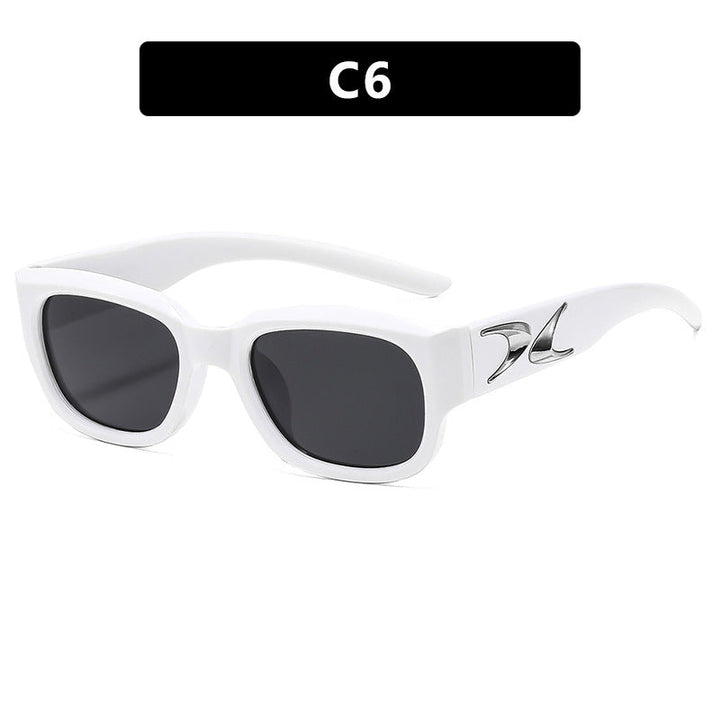 Women's sunglasses in fashionable retro design with stylish accents Kalsten