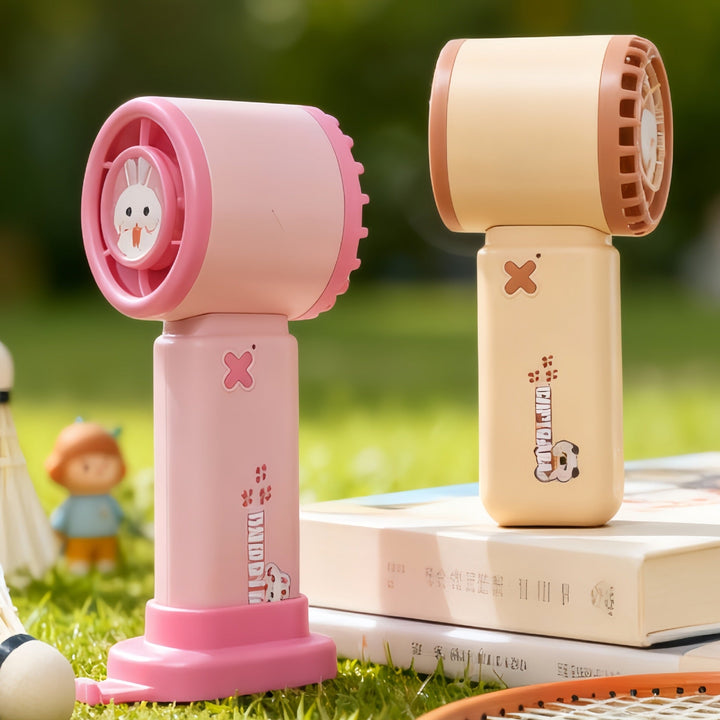 Unisex Portable Hand Fan with Cute Animal Design Kalsten