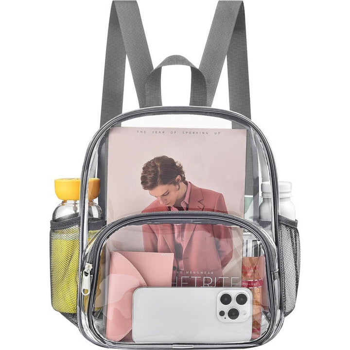 Unisex transparent comfort backpack Kalsten