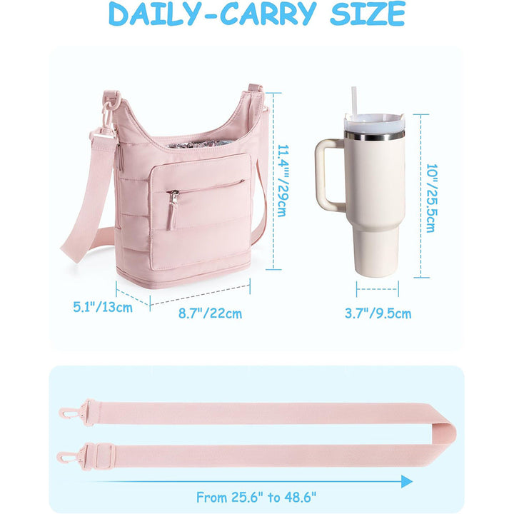 Practical shoulder bag with insulated interior Kalsten