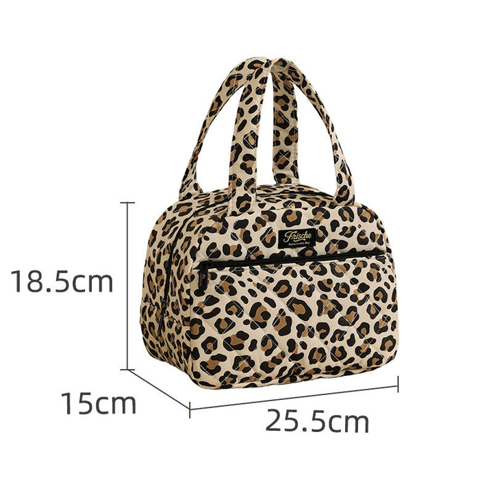 Quilted Floral Lunch Tote Kalsten