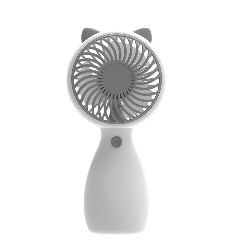 Unisex Portable Kids Hand Fan with Cute Cat Design Kalsten