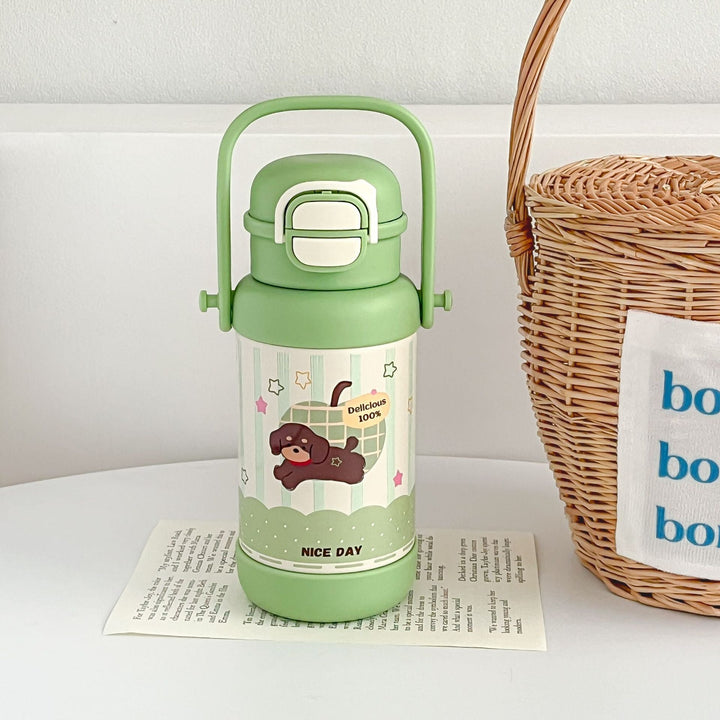 Ladies Insulated Thermos Bottle with Cute Animal Design Kalsten