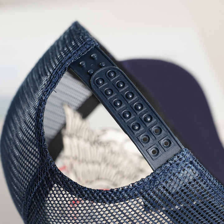 Unisex Trucker Cap with graphic design and breathable mesh Kalsten