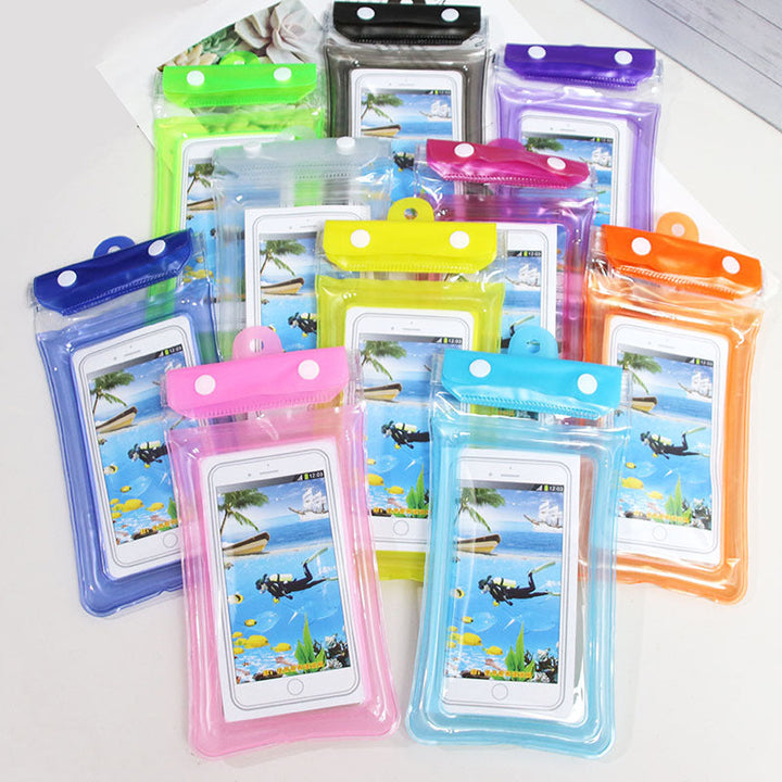 Unisex waterproof smartphone bag with flexible carrying strap Kalsten