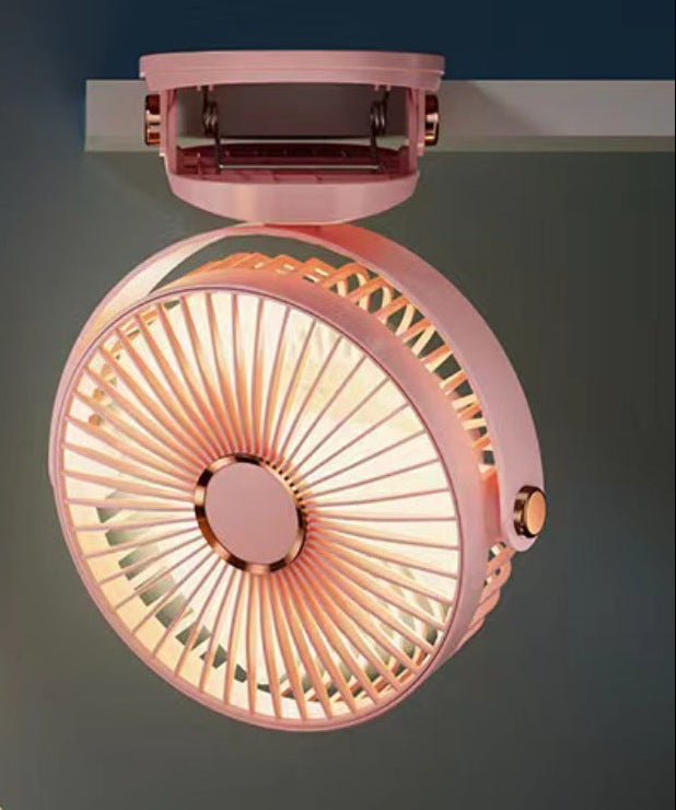 Unisex Portable Fan with LED Lighting Kalsten
