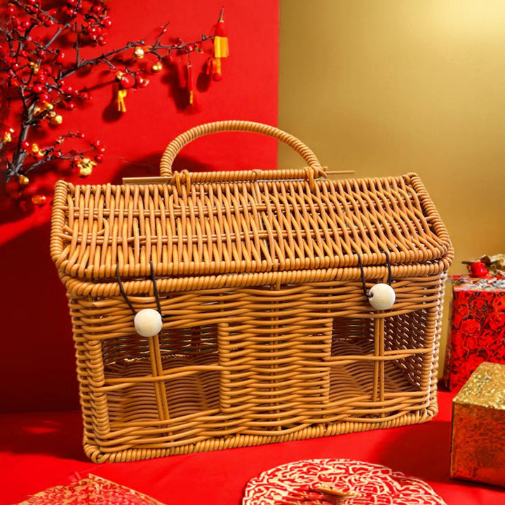 Ladies Decorative Storage Basket in House Design Kalsten