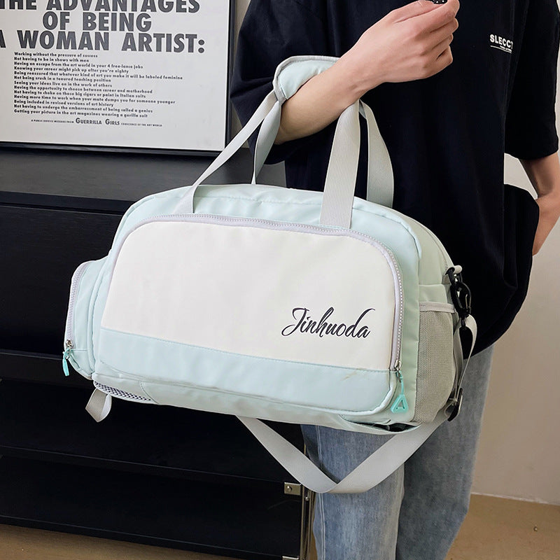 Sporty Travel Bag With Spacious Main Compartment And Practical Side Pockets Kalsten