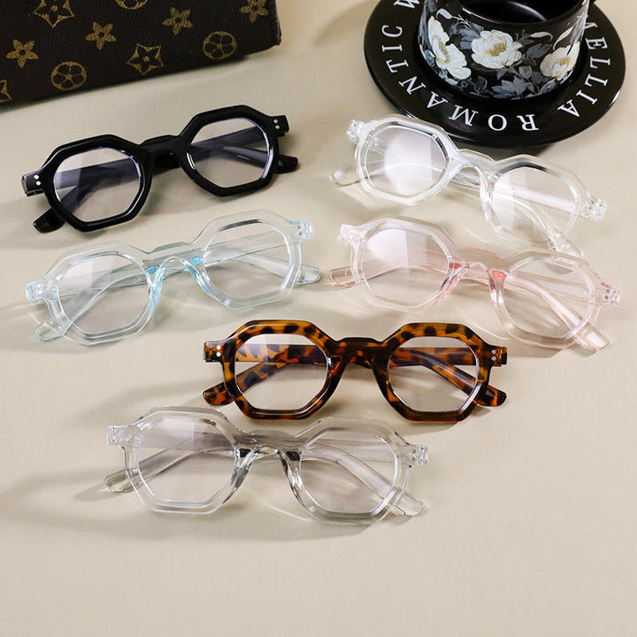 Women’s trendy octagonal glasses frame Kalsten