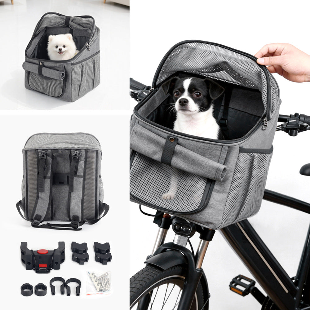ventilated soft-sided pet carrier backpack with foldable mesh canopy Kalsten