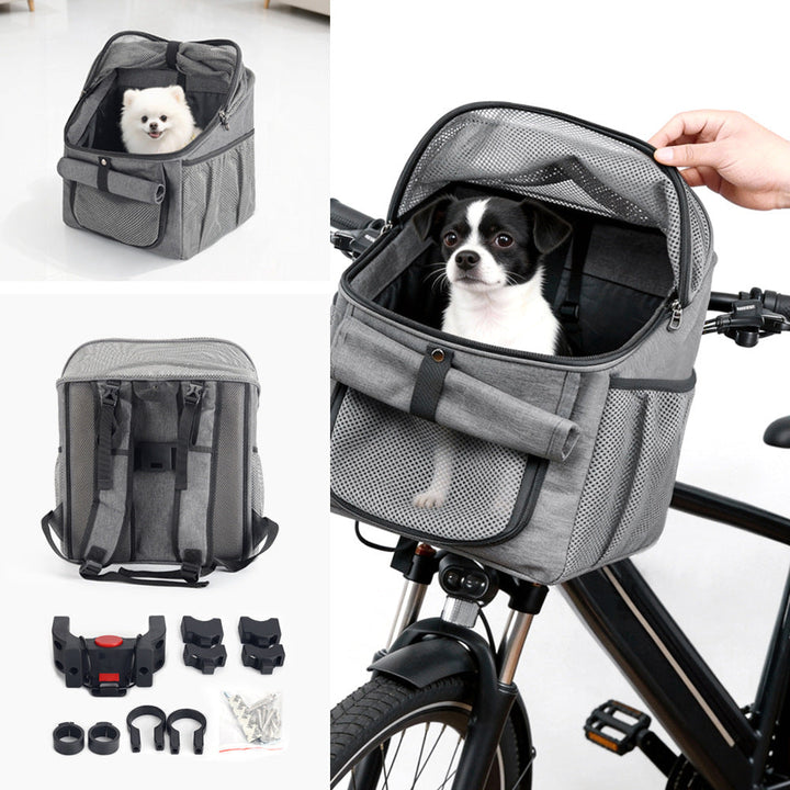 ventilated soft-sided pet carrier backpack with foldable mesh canopy Kalsten