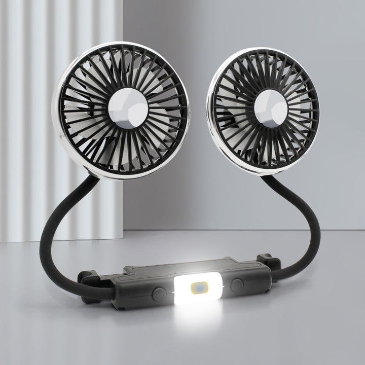 Portable Dual-Head Car Ventilation Fan Kalsten