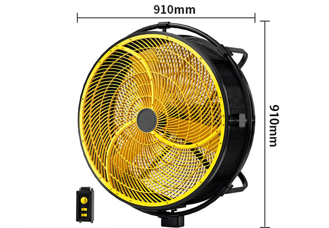 Men's Industrial Wall Fan with Remote Control Kalsten