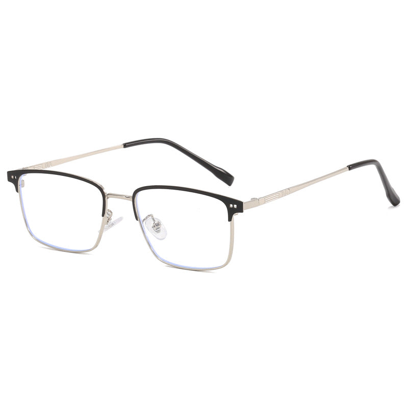 Women's elegant square glasses with fine metal frame Kalsten
