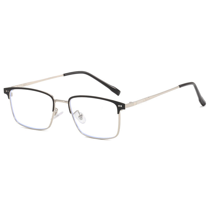 Women's elegant square glasses with fine metal frame Kalsten