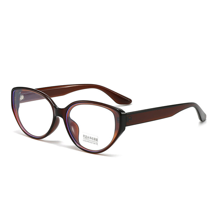 Women Cat-Eye Glasses with Transparent Frame Kalsten