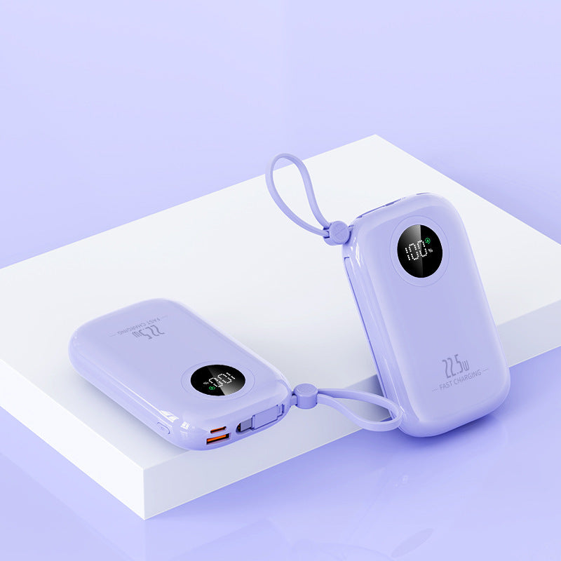 Ultra-compact power bank with digital charging indicator and fast charging function Kalsten