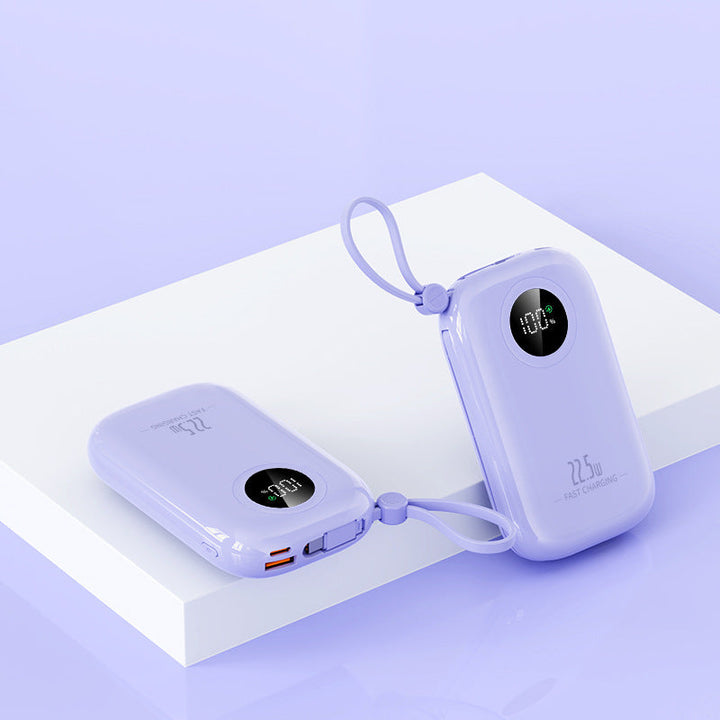 Ultra-compact power bank with digital charging indicator and fast charging function Kalsten