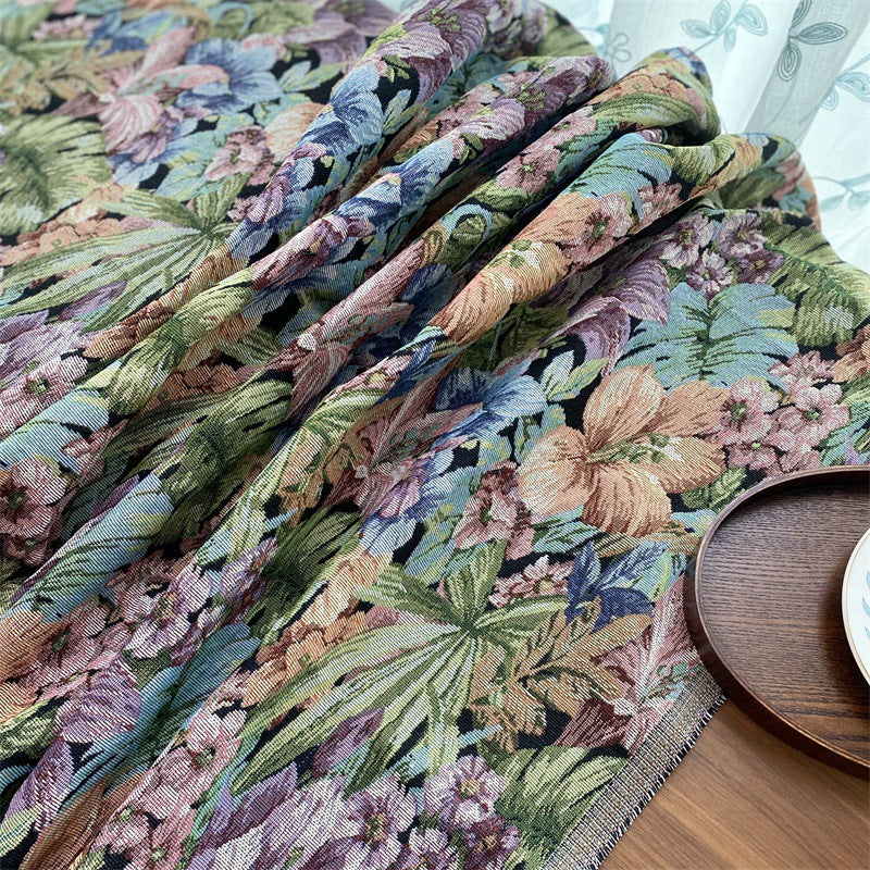 Decorative Floral Tapestry