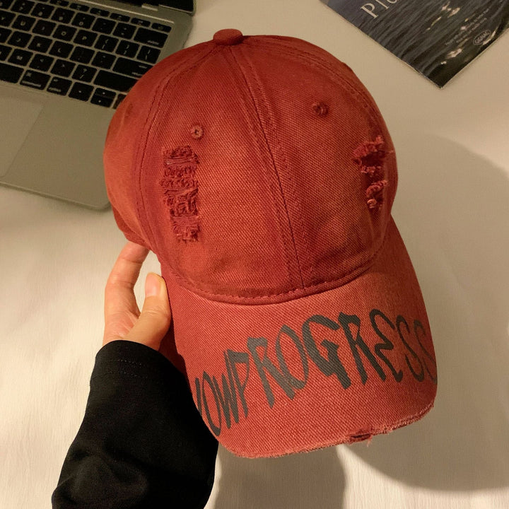 Women's Distressed Cotton Baseball Cap Kalsten 1784188446
