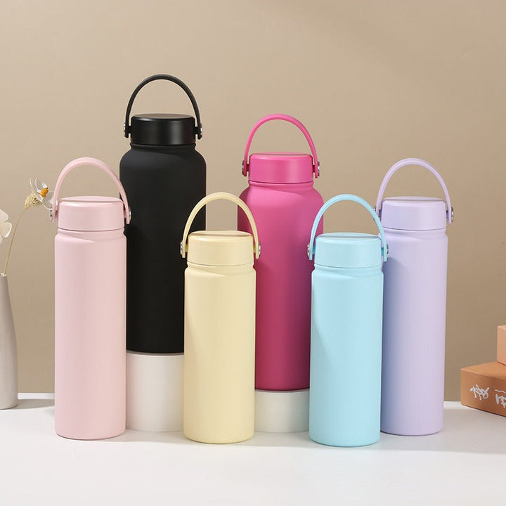 Women's insulated water bottle with ergonomic carrying handle Kalsten