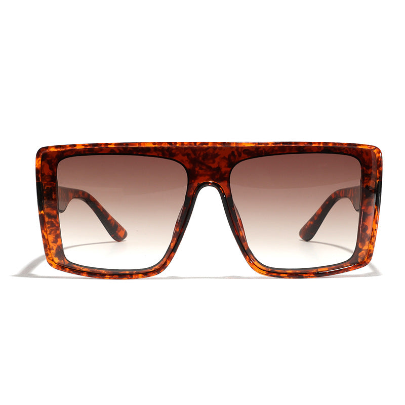 Women oversized square sunglasses with luxurious tortoiseshell design Kalsten