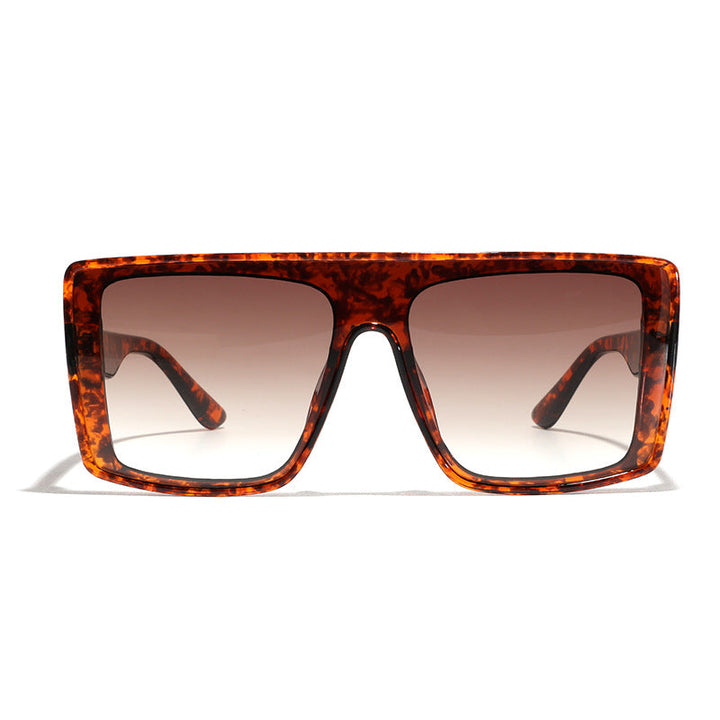 Women oversized square sunglasses with luxurious tortoiseshell design Kalsten