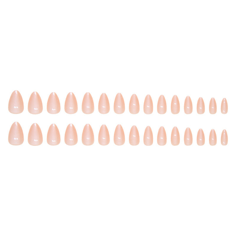 Natural Glossy Press-On Nail Tips Kalsten
