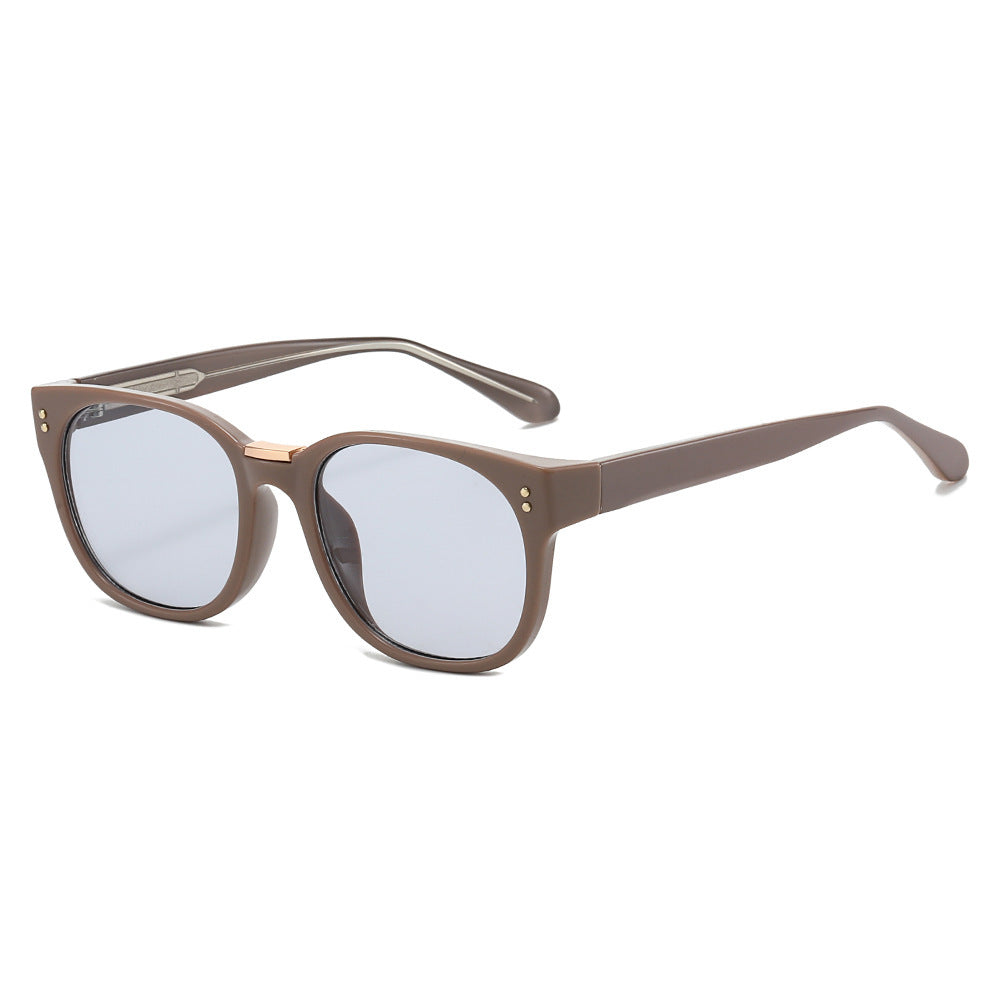 Women's fashionable sunglasses with transparent frame and elegant details Kalsten
