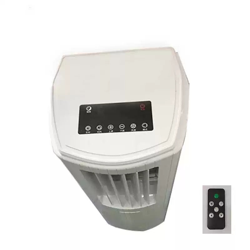 Unisex one size mobile room cooling unit with automatic evaporative dehumidifier programmable digital thermostat Kalsten