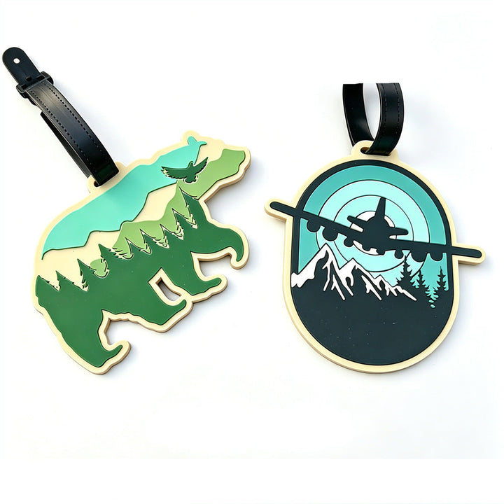 Bear-Shaped Travel Luggage Tag Kalsten